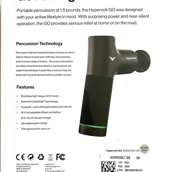 Hypervolt Go - Picture 2 of 4